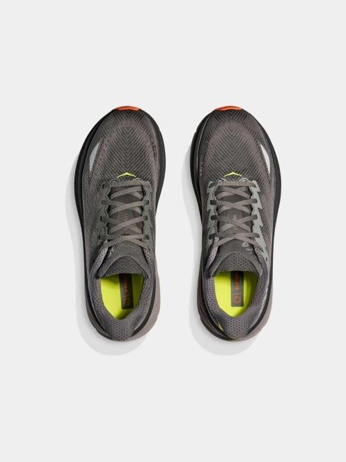 Hoka Clifton 9 GTX férfi aszfalt futócipő szürke színben 8