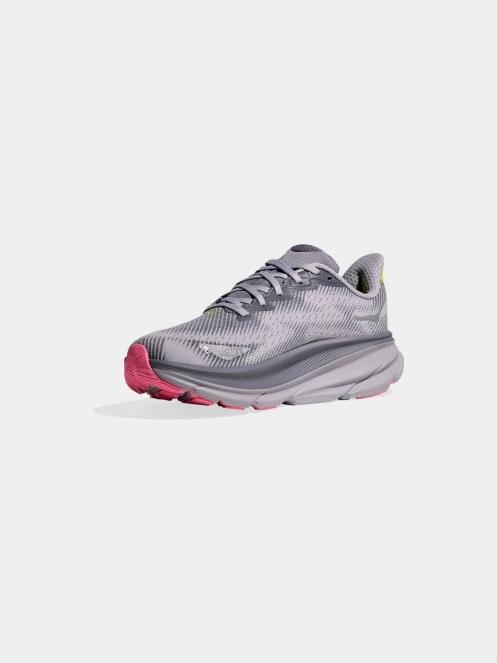 Hoka Clifton 9 GTX női aszfalt futócipő szürke színben 5