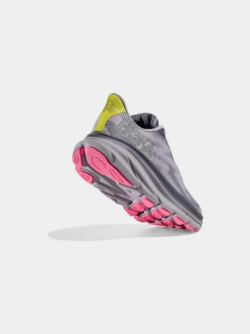 Hoka Clifton 9 GTX női aszfalt futócipő szürke színben 6