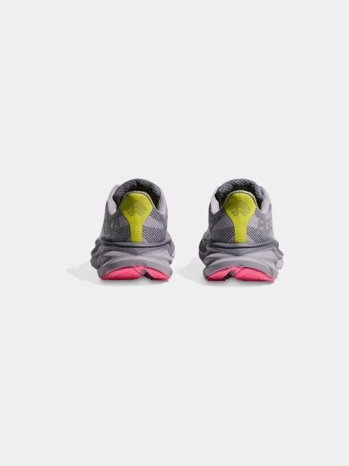 Hoka Clifton 9 GTX női aszfalt futócipő szürke színben 7