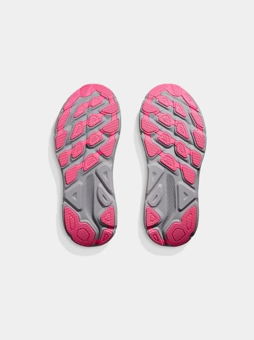 Hoka Clifton 9 GTX női aszfalt futócipő szürke színben 9