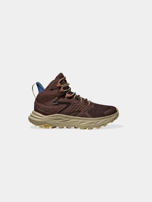 Hoka Anacapa 2 Mid GTX férfi túrabakancs barna színben 3