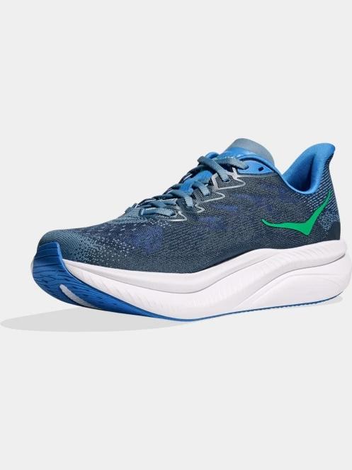 Hoka Mach 6 férfi aszfalt futócipő sötétkék színben 5