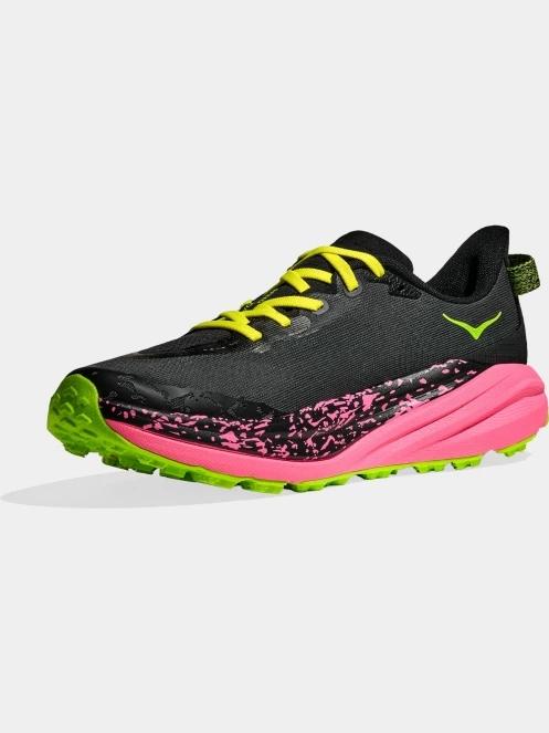 Hoka Speedgoat 6 férfi terepfutó cipő fekete színben 5