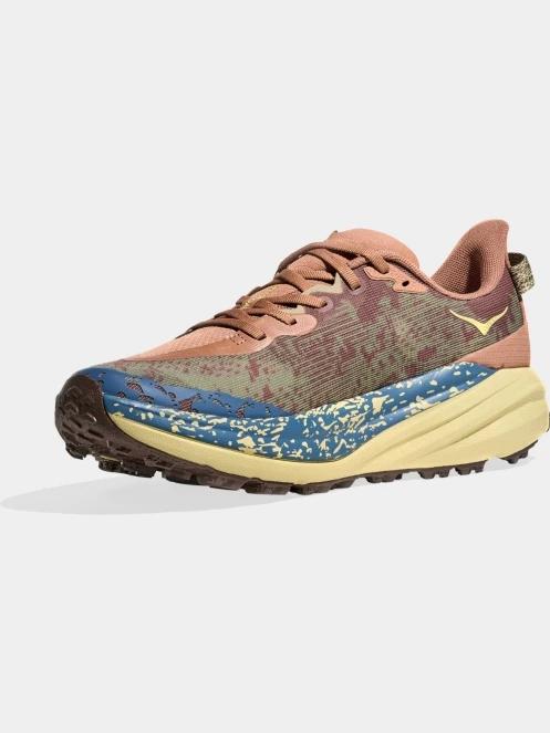 Hoka Speedgoat 6 férfi terepfutó cipő barna színben 5