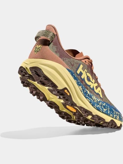 Hoka Speedgoat 6 férfi terepfutó cipő barna színben 6