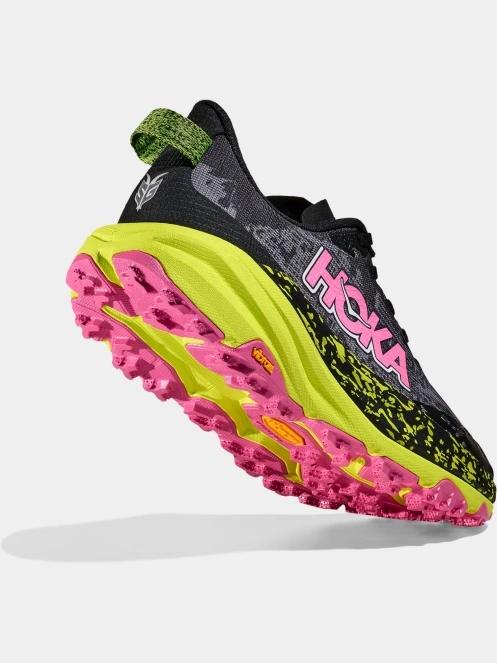 Hoka Speedgoat 6 női terepfutó cipő fekete színben 6