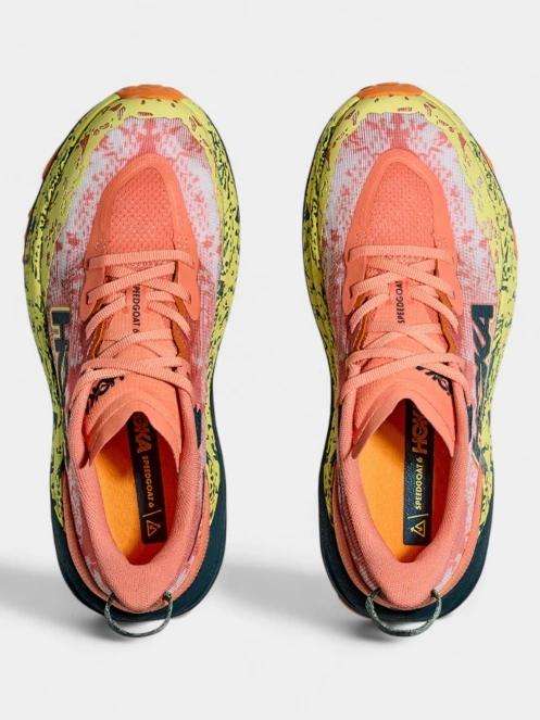 Hoka Speedgoat 6 női terepfutó cipő narancssárga színben 6