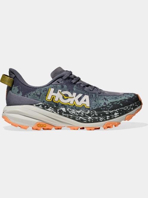 Hoka Speedgoat 6 női terepfutó cipő sötétkék színben 3