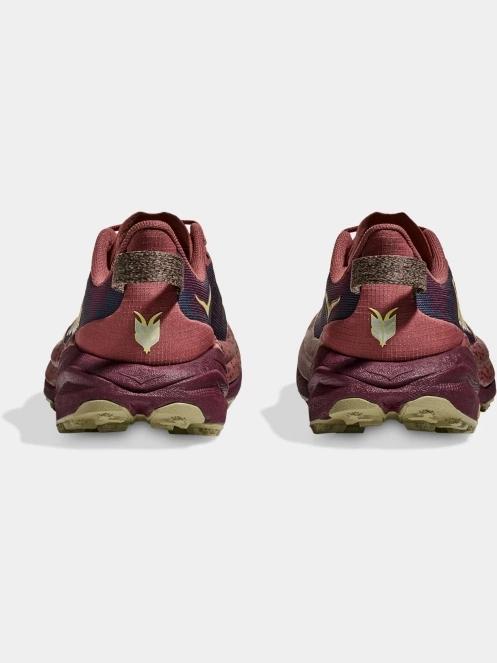 Hoka Speedgoat 6 női terepfutó cipő bordó színben 7