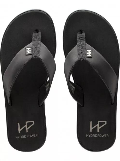 Helly Hansen Seasand Leather Sandal férfi papucs fekete színben 3