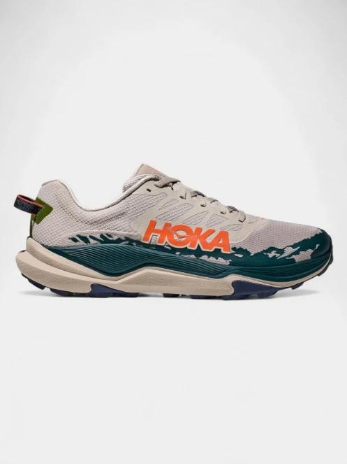 Hoka Torrent 4 férfi terepfutó cipő homok színben 3