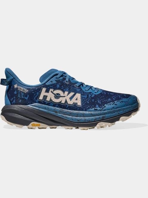 Hoka Speedgoat 6 GTX férfi terepfutó cipő kék színben 3