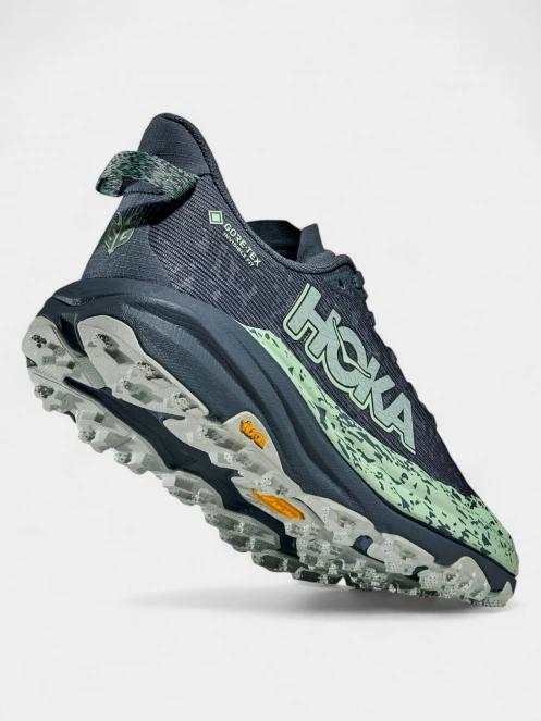 Hoka Speedgoat 6 GTX női terepfutó cipő sötétkék színben 6