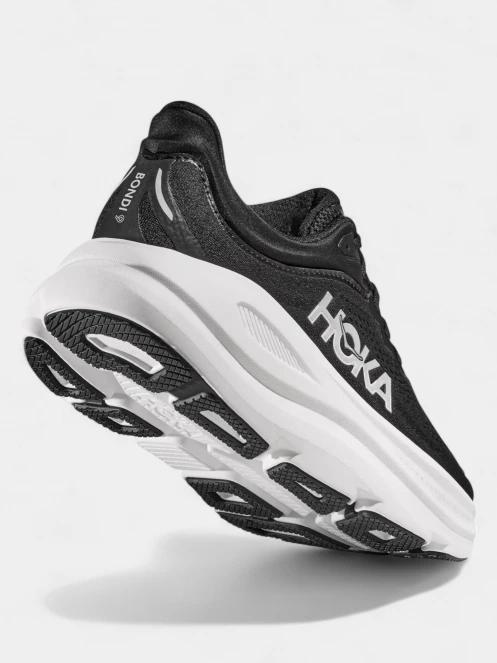 Hoka Bondi 9 férfi terepfutó cipő fekete színben 6