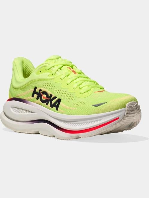 Hoka Bondi 9 férfi aszfalt futócipő világoszöld színben 2