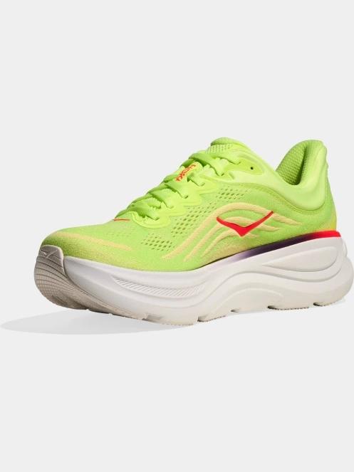 Hoka Bondi 9 férfi aszfalt futócipő világoszöld színben 5