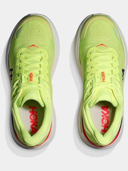 Hoka Bondi 9 férfi aszfalt futócipő világoszöld színben 8