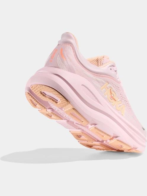 Hoka Bondi 9 női aszfalt futócipő rózsaszín színben 6
