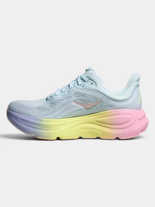 Hoka Bondi 9 női futócipő világoskék színben 4