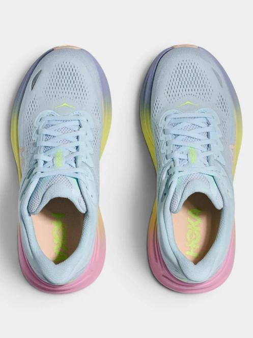 Hoka Bondi 9 női futócipő világoskék színben 8