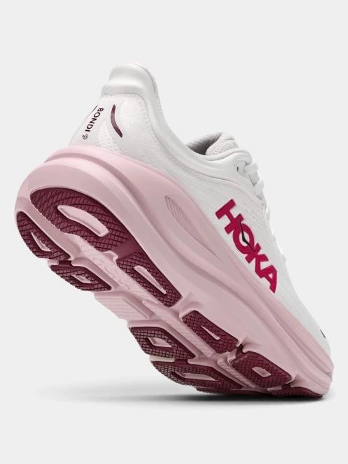 Hoka Bondi 9 női futócipő fehér színben 6