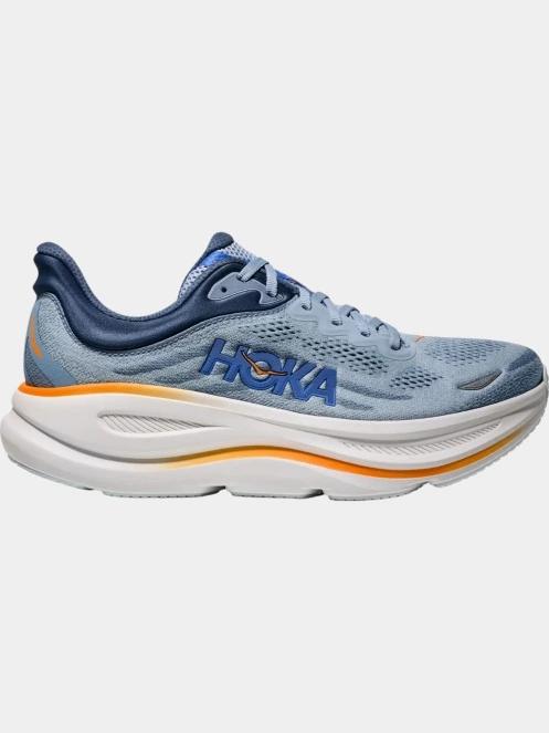Hoka Bondi 9 WIDE férfi terepfutó cipő világoskék színben 3