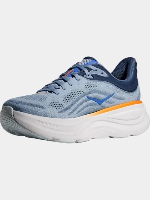 Hoka Bondi 9 WIDE férfi terepfutó cipő világoskék színben 5