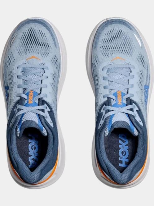 Hoka Bondi 9 WIDE férfi terepfutó cipő világoskék színben 8