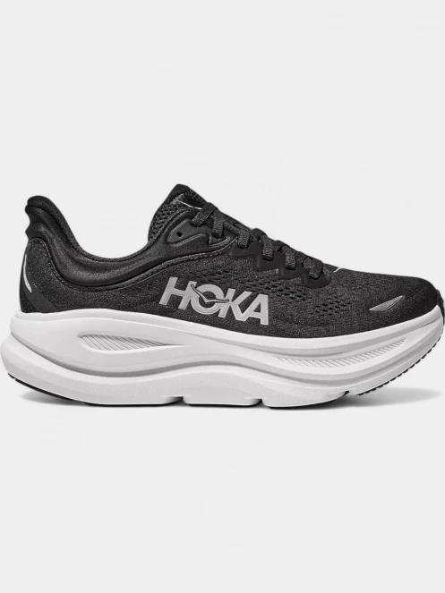 Hoka Bondi 9 Wide női terepfutó cipő fekete színben 2
