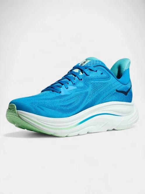 Hoka Clifton 10 férfi aszfalt futócipő kék színben 5