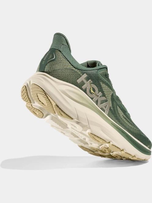 Hoka Clifton 10 férfi aszfalt futócipő zöld színben 6
