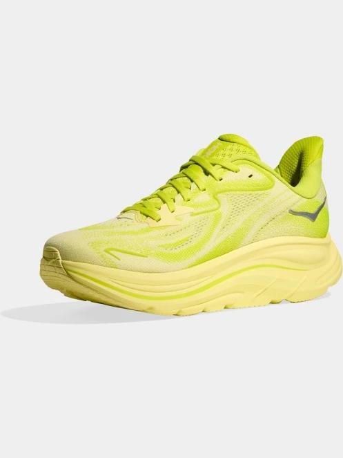 Hoka Clifton 10 férfi aszfalt futócipő sárga színben 5