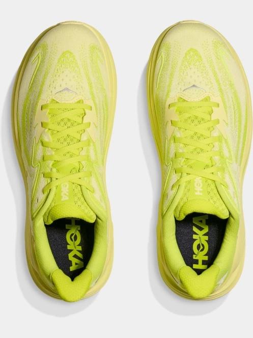 Hoka Clifton 10 férfi aszfalt futócipő sárga színben 8