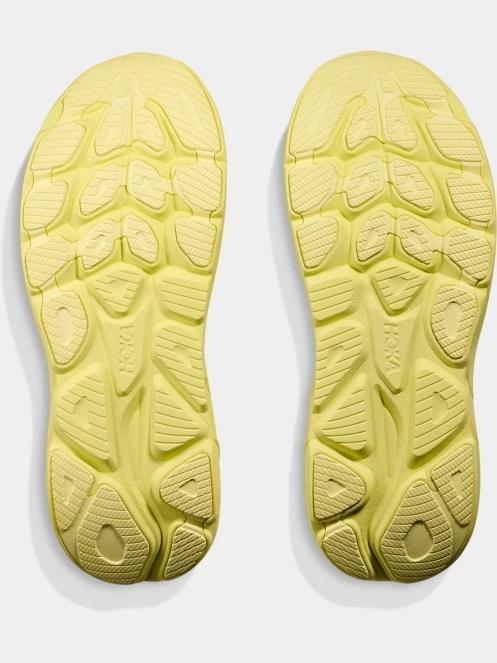 Hoka Clifton 10 férfi aszfalt futócipő sárga színben 9