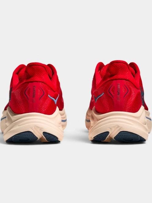 Hoka Clifton 10 férfi aszfalt futócipő piros színben 6