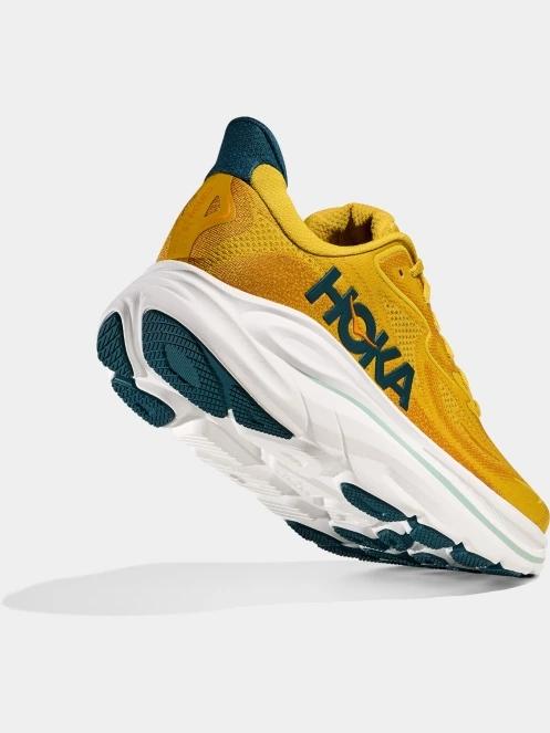 Hoka Clifton 10 férfi aszfalt futócipő sárga színben 6