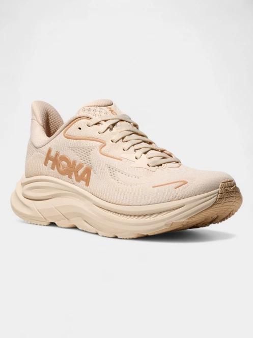 Hoka Clifton 10 női aszfalt futócipő homok színben 2