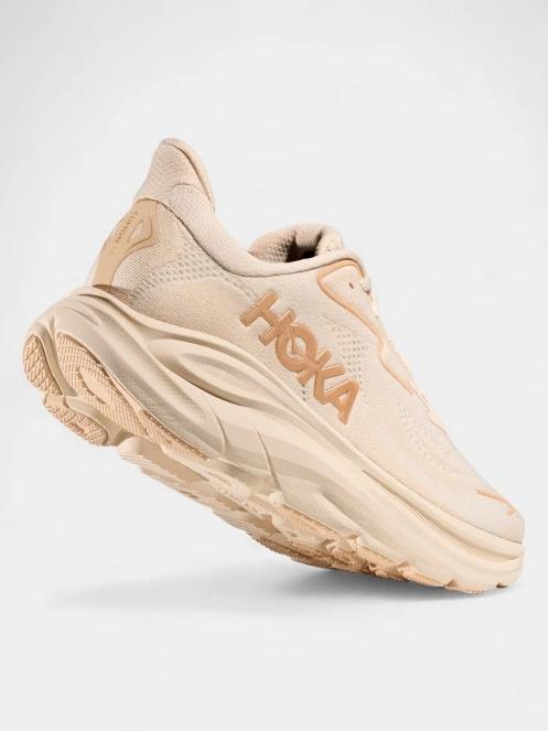 Hoka Clifton 10 női aszfalt futócipő homok színben 6
