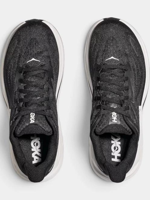 Hoka Clifton 10 WIDE férfi aszfalt futócipő fekete színben 7