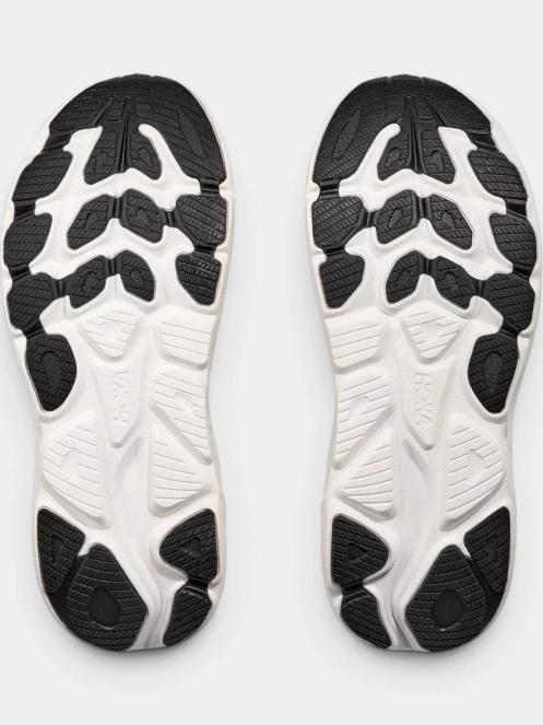 Hoka Clifton 10 WIDE férfi aszfalt futócipő fekete színben 8