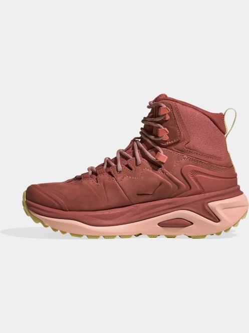 Hoka Kaha 3 GTX női túrabakancs piros színben 4