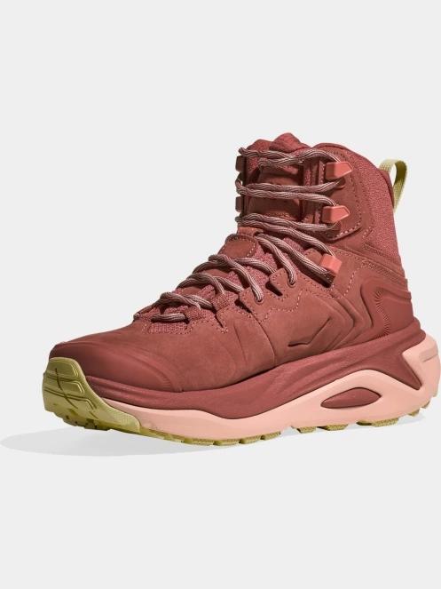 Hoka Kaha 3 GTX női túrabakancs piros színben 5