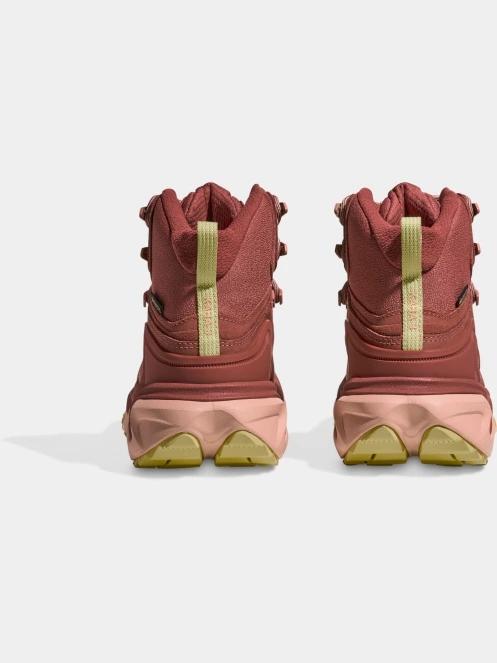 Hoka Kaha 3 GTX női túrabakancs piros színben 7