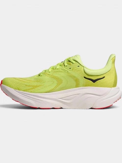 Hoka Arahi 8 Wide férfi terepfutó cipő világoszöld színben 3