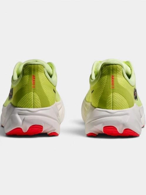 Hoka Arahi 8 Wide férfi terepfutó cipő világoszöld színben 7