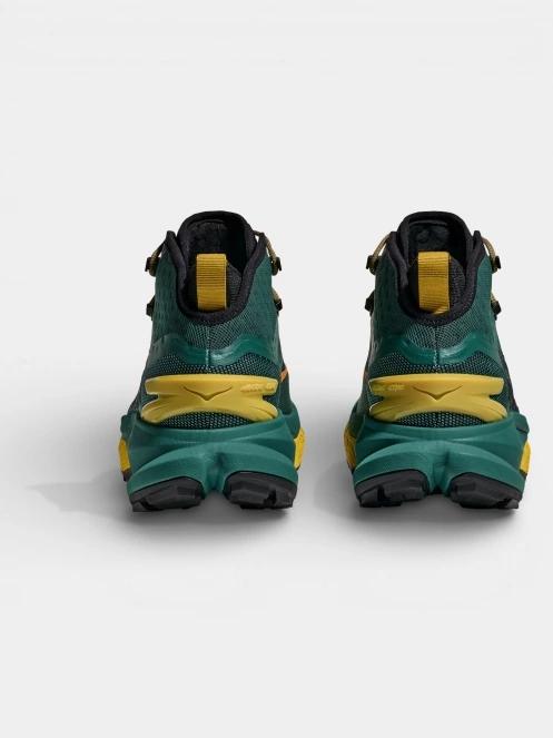 Hoka Mafate Hike férfi túrabakancs sötétzöld színben 7