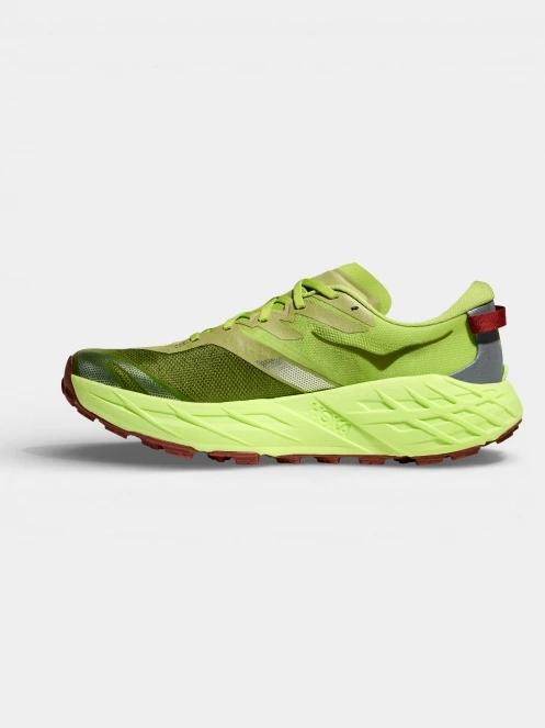 Hoka Speedgoat 7 férfi terepfutó cipő világoszöld színben 3