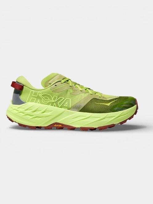 Hoka Speedgoat 7 férfi terepfutó cipő világoszöld színben 4
