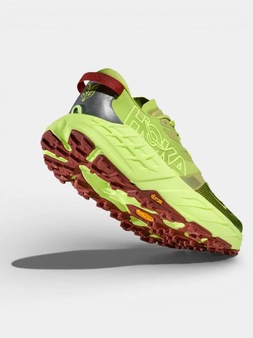 Hoka Speedgoat 7 férfi terepfutó cipő világoszöld színben 6